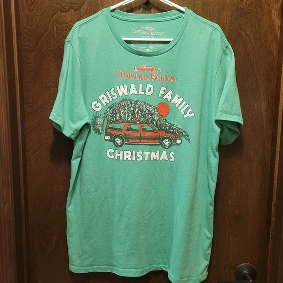 Green Griswold Family Christmas T-Shirt - Picture 2 of 5